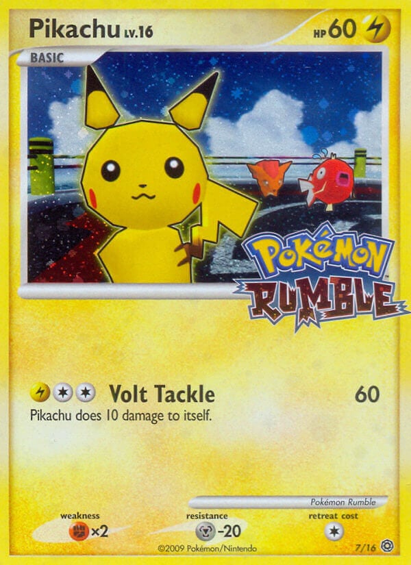 Pikachu – Pokémon Rumble