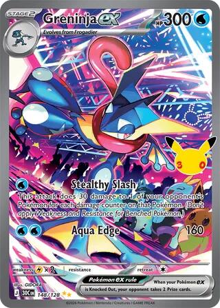 Greninja ex – 30th Celebration