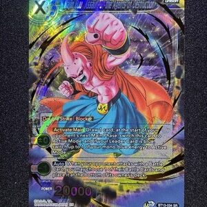 Bandai Dragon Ball Super Majin Buu Unison BT13-034 SR Holo ENG 20000 1c — Masters · Supreme Rivalry BT13-034 · Regular SR