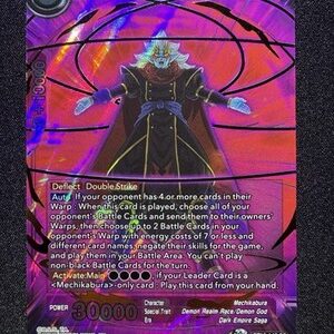 Bandai DBS Card Game Dark King Mechikabura BT13-142 SR Foil Holo ENG — Dark Empire Saga BT13-142