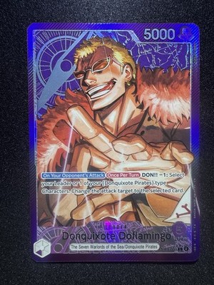 Donquixote Doflamingo — The Azure Sea’s Seven OP14-060 · Alternate Art