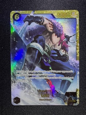 Loki — The World’s Strongest Warriors OP17-119 · Foil / Standard artwork