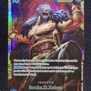 Rocks.D.Xebec — The World’s Strongest Warriors OP17-118 · Foil / Standard artwork