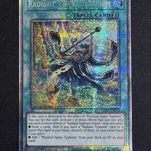 Radiant Typhoon Vision — Rarity Collection V RA05-EN075 · 1st Edition – Starlight Rare