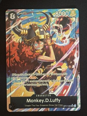 Monkey.D.Luffy — The World’s Strongest Warriors OP17-093 · Alternate Art