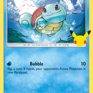 Squirtle — McDonald’s 25th Anniversary Promos 017/025 · Normal