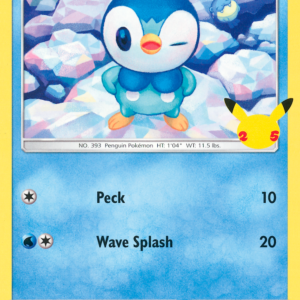 Piplup — McDonald’s 25th Anniversary Promos 020/025 · Normal
