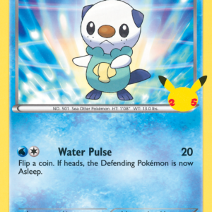 Oshawott — McDonald’s 25th Anniversary Promos 021/025 · Normal
