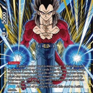 SS4 Vegeta, Rise of the Super Warrior — Masters · Vermilion Bloodline BT11-052 · Normal
