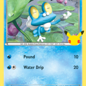 Froakie — McDonald’s 25th Anniversary Promos 022/025 · Normal