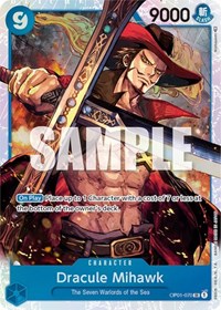 Dracule Mihawk — Romance Dawn OP01-070 · Foil