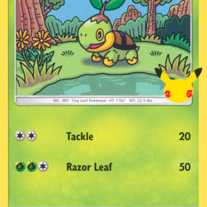 Turtwig — McDonald’s 25th Anniversary Promos 004/025 · Normal