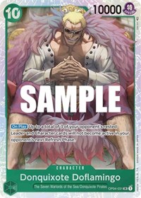 Donquixote Doflamingo (031) — Kingdoms of Intrigue OP04-031 · Foil