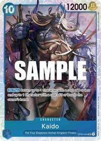 Kaido — Kingdoms of Intrigue OP04-044 · Foil