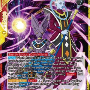 Beerus & Whis, Beginnings of the Gods — Masters · Beyond Generations BT24-130 · Foil