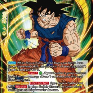 Son Goku, Face-Off With an Emperor — Masters · Beyond Generations BT24-063 · Foil