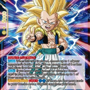 SS3 Gotenks, Facing the Phantom Demon — Masters · Beyond Generations BT24-038 · Foil