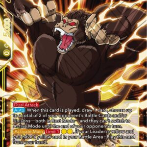 Great Ape Son Gohan, Raging Power — Masters · Beyond Generations BT24-088 · Foil