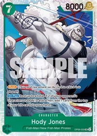 Hody Jones (035) — Wings of the Captain OP06-035 · Foil