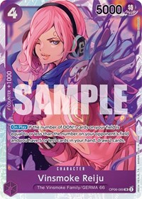 Vinsmoke Reiju (069) — Wings of the Captain OP06-069 · Foil