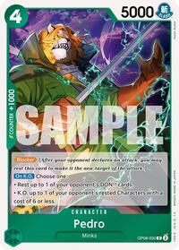 Pedro — Two Legends OP08-030 · Foil