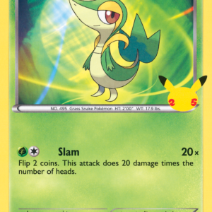 Snivy — McDonald’s 25th Anniversary Promos 005/025 · Normal