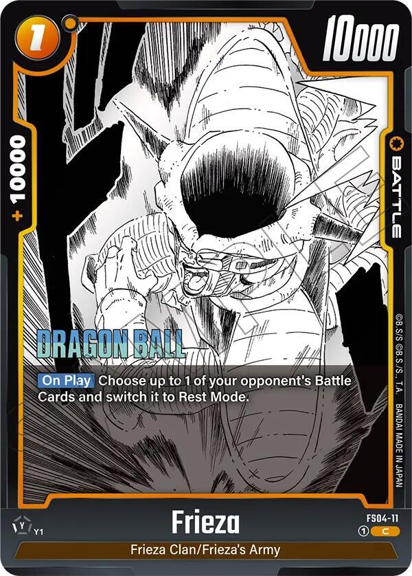 Frieza – FS04-11 — Fusion World · Manga Booster 02 FS04-11 · Holofoil