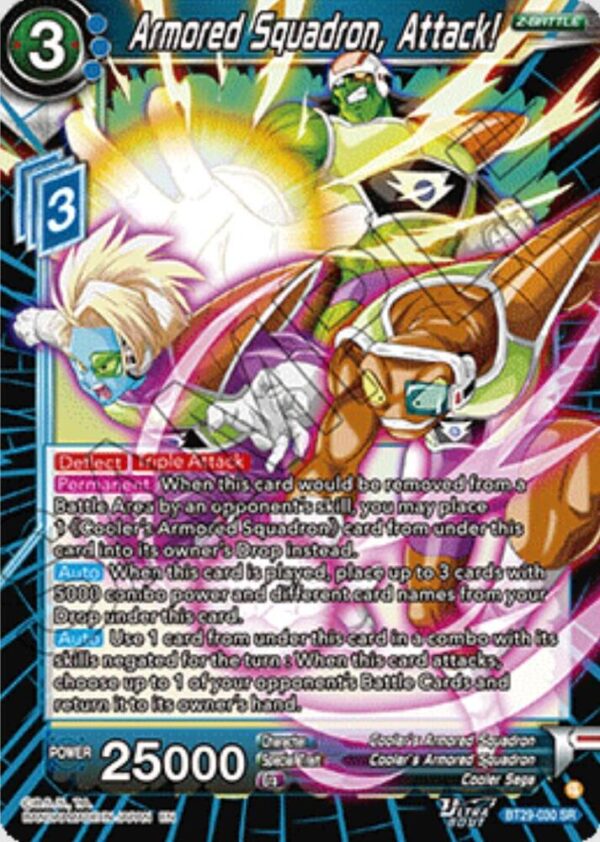 Armored Squadron, Attack! — Masters · Fearsome Rivals BT29-030 · Foil