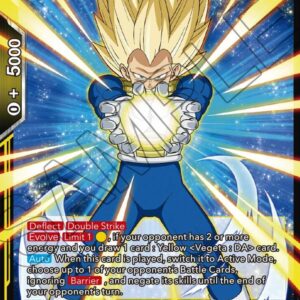 SS3 Vegeta, Evolved Power — Masters · Three Glorious Fighters BT30-073 · Foil