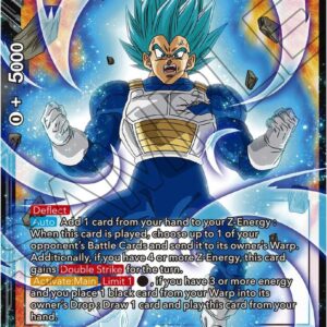 SSB Vegeta, Accepted Fate — Masters · Three Glorious Fighters BT30-088 · Foil
