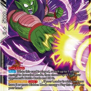 Piccolo, Strategies for Victory — Masters · Three Glorious Fighters BT30-113 · Foil