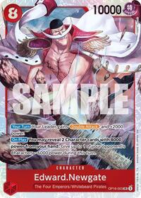 Edward.Newgate — The Time of Battle OP16-003 · Foil