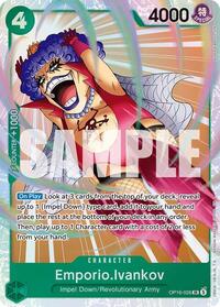 Emporio.Ivankov (026) — The Time of Battle OP16-026 · Foil