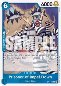Prisoner of Impel Down — The Time of Battle OP16-042 · Foil