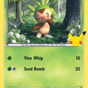 Chespin — McDonald’s 25th Anniversary Promos 006/025 · Normal
