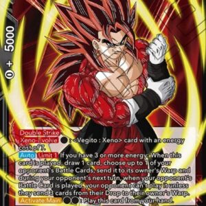 SS4 Limit Breaker Vegito, Crimson Flash, Super Full Power — Masters · Impact Beyond Dimensions BT31-093 · Foil