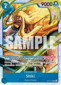 Shiki (048) — The World’s Strongest Warriors OP17-048 · Foil