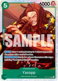 Yasopp — The World’s Strongest Warriors OP17-031 · Foil