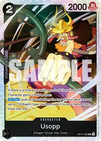 Usopp — The World’s Strongest Warriors OP17-080 · Foil