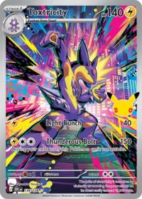 Toxtricity — ME: 30th Celebration 134/128 · Holofoil