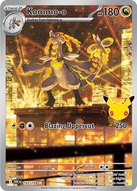 Kommo-o — ME: 30th Celebration 143/128 · Holofoil