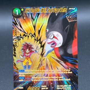 SS4 Son Goku (Mini), Small Super Warrior (SPR) — Masters · Three Glorious Fighters BT30-071 · Foil