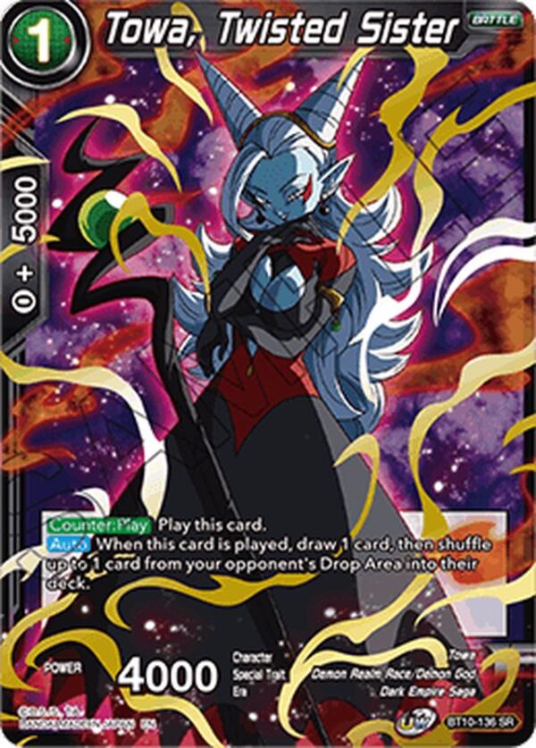 Towa, Twisted Sister — Masters · Rise of the Unison Warrior BT10-136 · Normal