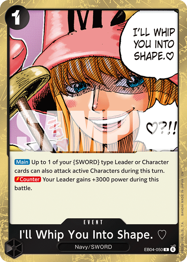 I’ll Whip You Into Shape. — Adventure on Kami’s Island EB04-050 · Foil