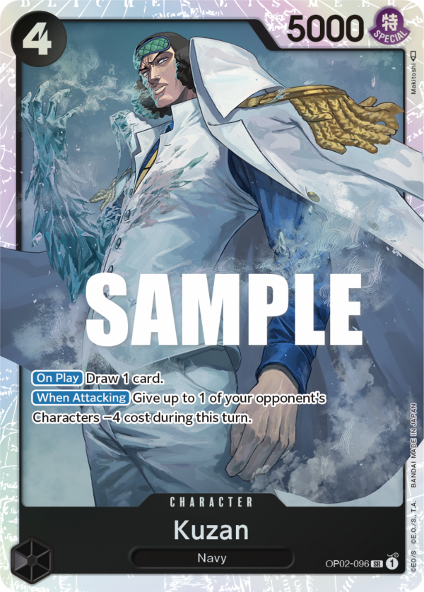 Kuzan (096) — Paramount War OP02-096 · Foil