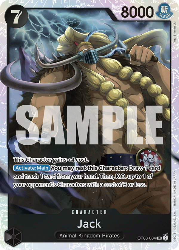 Jack — Two Legends OP08-084 · Foil