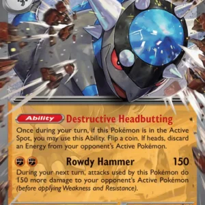 Rampardos ex — ME05: Pitch Black 045/084 · Holofoil