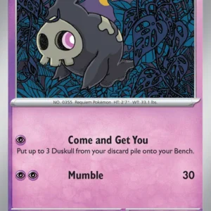 Duskull — SV: Prismatic Evolutions 035/131 · Normal