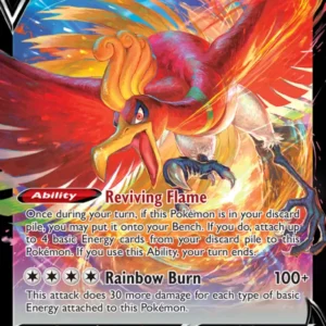 Ho-Oh V — SWSH12: Silver Tempest 140/195 · Holofoil