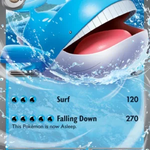 Wailord ex — ME05: Pitch Black 016/084 · Holofoil